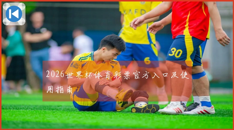 2026世界杯体育彩票官方入口及使用指南